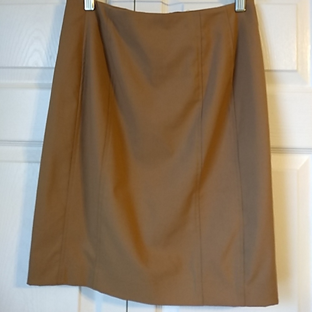 ✏️Express fitted pencil skirt, camel color / tan